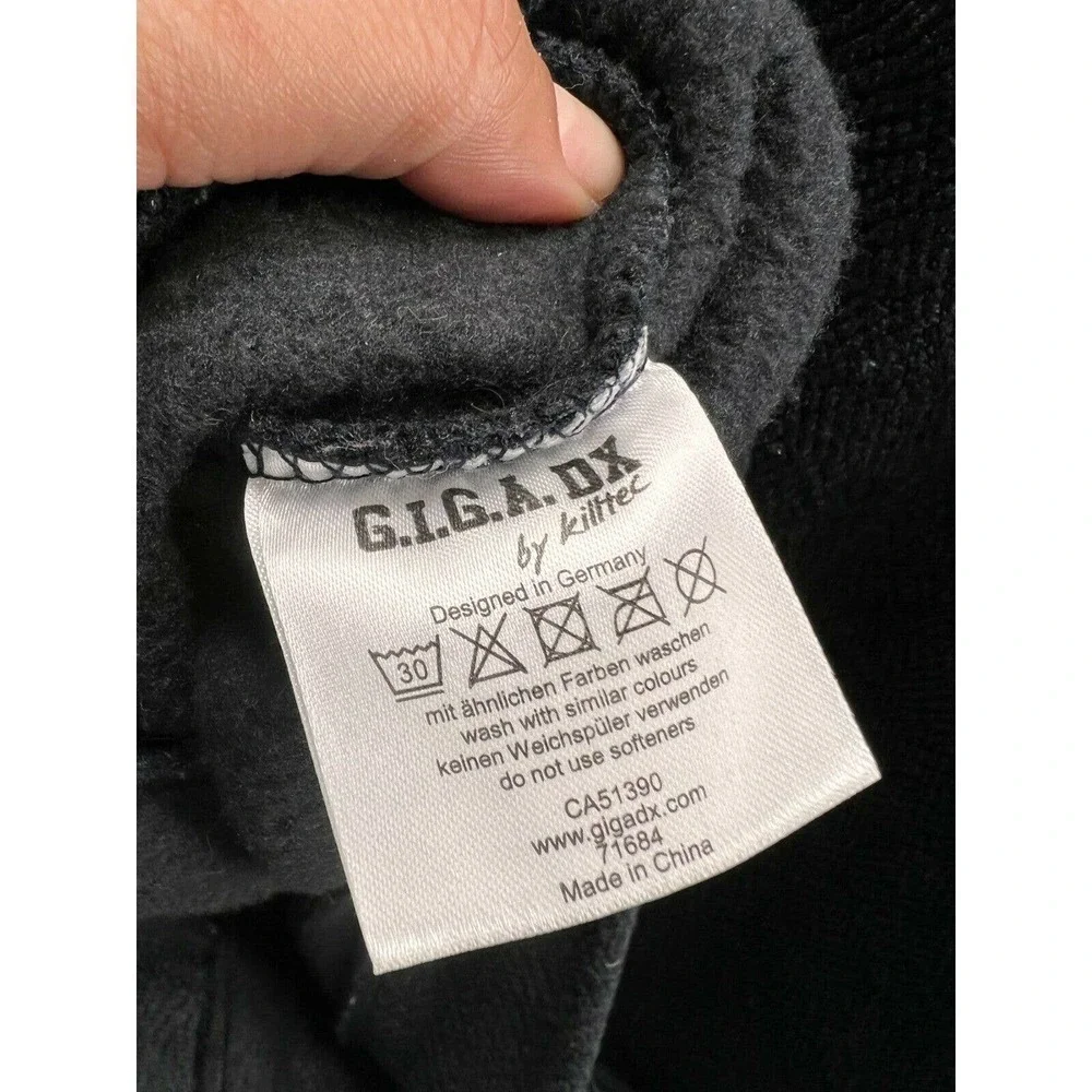 G.I.G.A DX By Killtec XL Nuako Sweater Full Zip Mock-Neck Long Sleeve Dark Blue